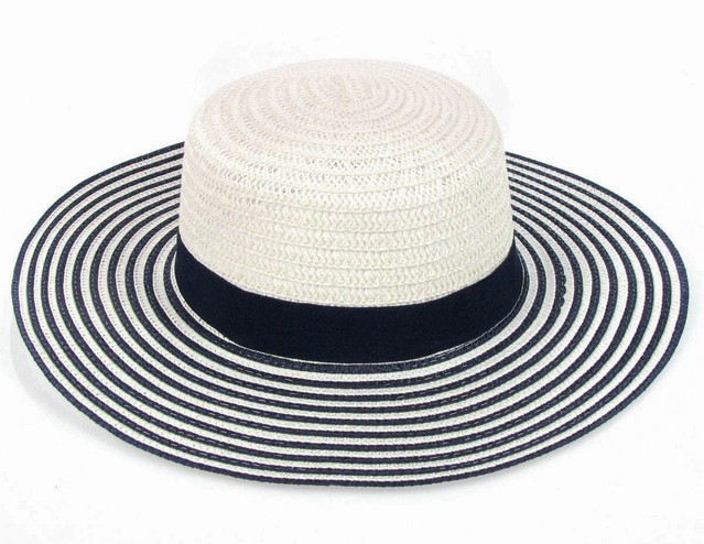 Шляпа бело-синяя SH 016-02.05