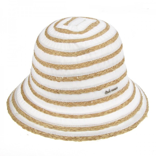Шляпка D 077-02 белая