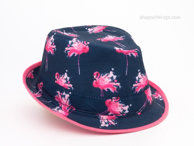 Шляпа Джокер комби Фламинго розовій арт. 07041