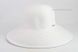 Біла жіноча шляпа Del Mare D 038А-02