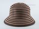 Летняя шляпка коричневого цвета D 076-32