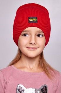 Шапка подовжена дитяча Tim Ch Uni червоного кольору