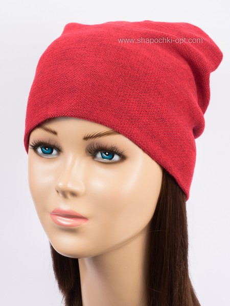 Стильна універсальна шапка Kelly червона
