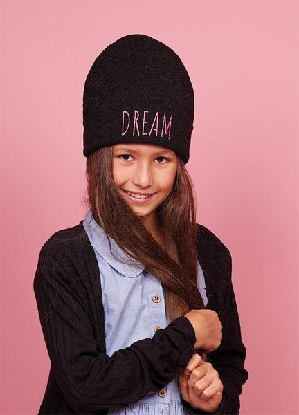 Зимова шапка для дівчинки Кей мікс