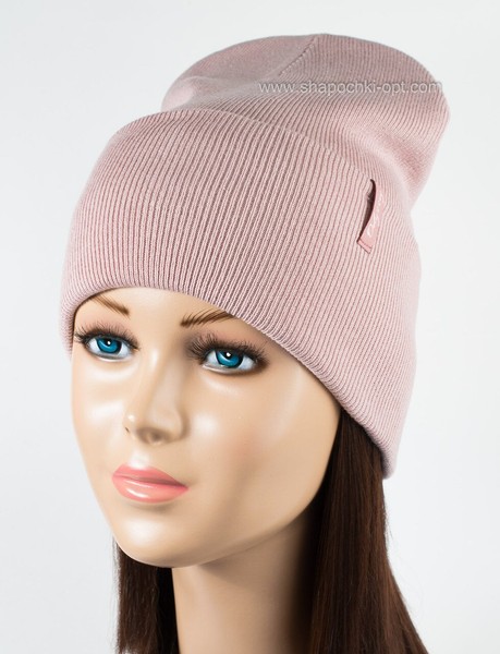 Женская шапка-колпак Фиби перламутр