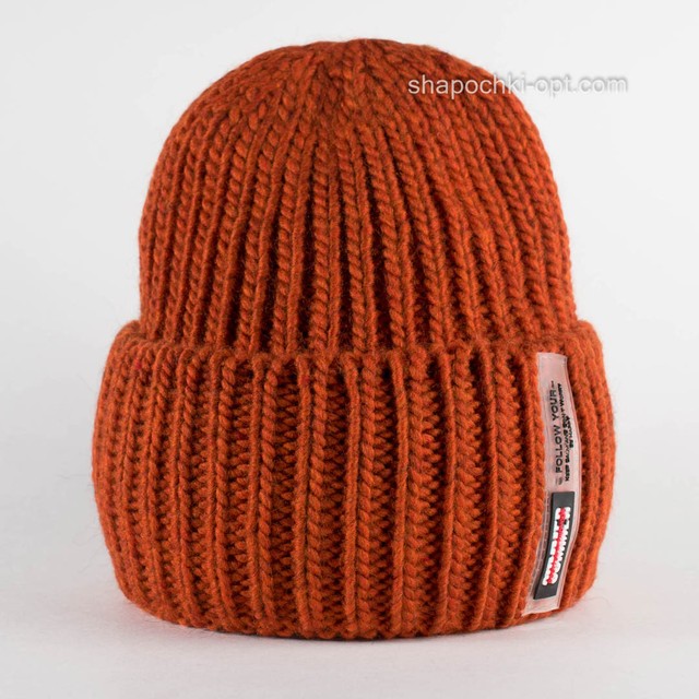 Стильна зимова шапка для дівчинки Bay Ch Uni цегла