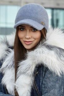 Теплая женская бейсболка Ребекка маренго арт.4935