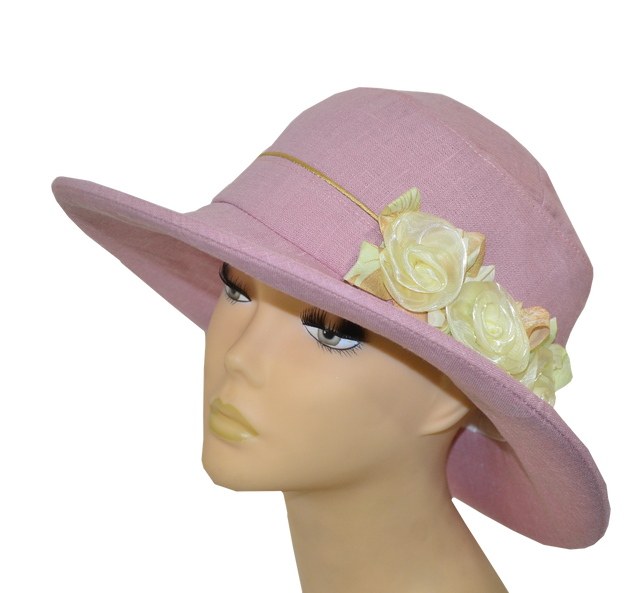Шляпа Мечта грязно-розовый 3001-284