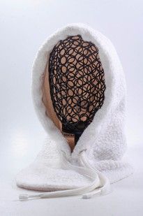 Капюшон MR-довяз короткий білий арт. 09010-33
