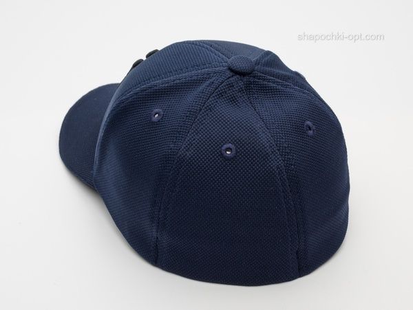 Бейсболка синя з білою вишивкою TNF із лакости