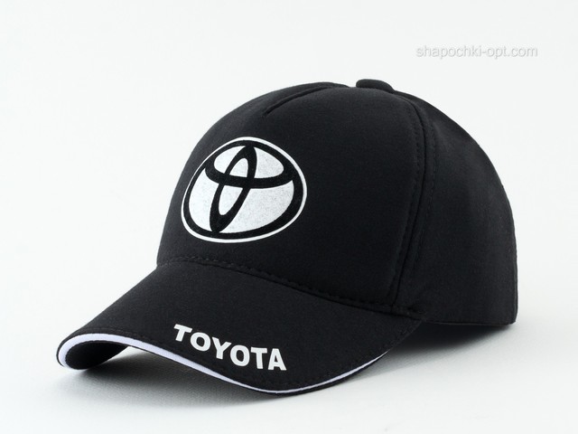 Бейсболка трикотажная Toyota черная