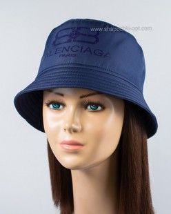 Панама плащівка накат Blncg синій
