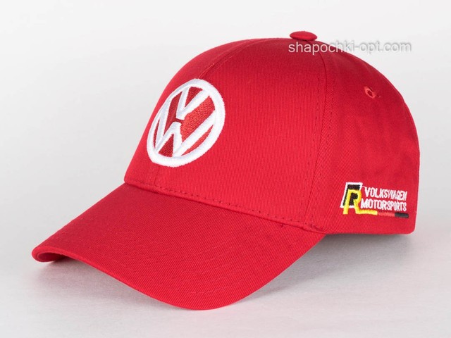 Бейсболка Volkswagen красный Paskat
