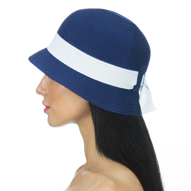 Темно-синя міні-шляпка D 102-05.02