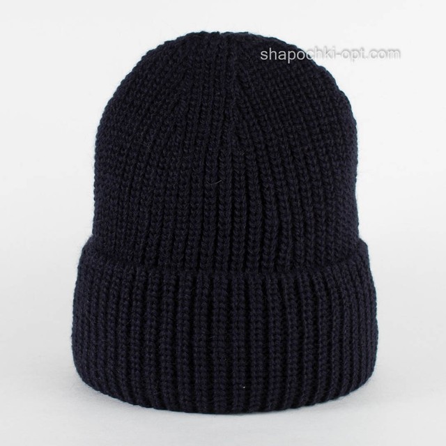 Зимова шапка в'язана Вірджинія чорна