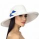 Жіночі капелюхи білі з бантом D 008-02.04