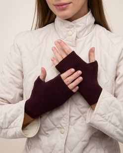 Митенки коттоновые М-43 мерло