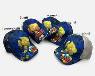Бейсболка дитяча принт Brawl Stars-3