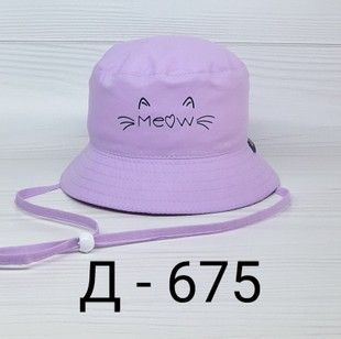 Панама на зав'язках для дівчинки Д-675