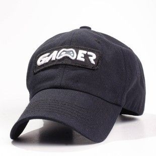 Бейсболка м'яка з вишивкою Gamer чорна арт. 03081-14