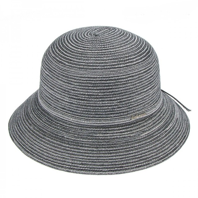 Шляпка D 041-08 черный меланж