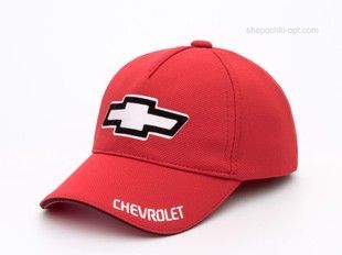 Дитяча бейсболка з автологотипом Chevrolet червона, лакоста розмір S