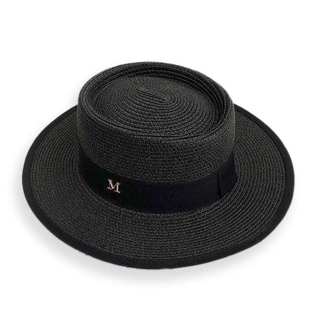 Літній капелюх чорний