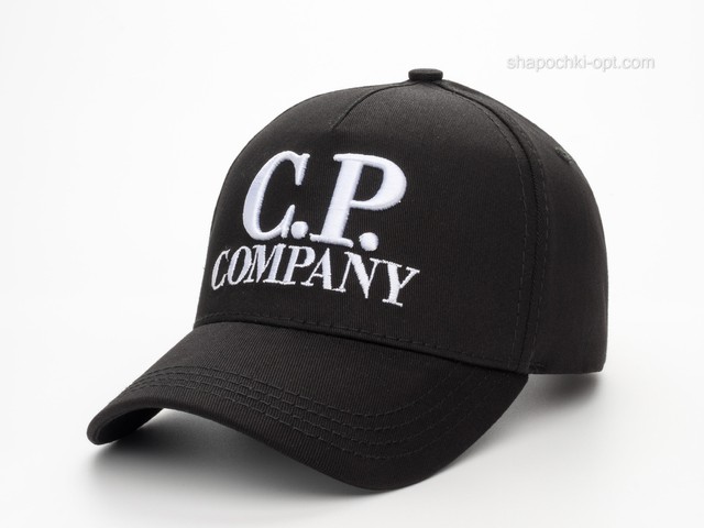 Бейсболка с вышивкой C.P. Cmpn черная