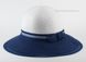 Стильная шляпа с синим полем D 177-02.05