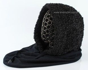 Капюшон KENT&AVER TD+довяз черный 09010-2