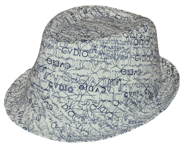 Шляпа джокер комби "Cadio" молочного цвета 07041-03