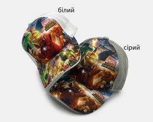 Бейсболка дитяча принт Marvel Super Heroes-3