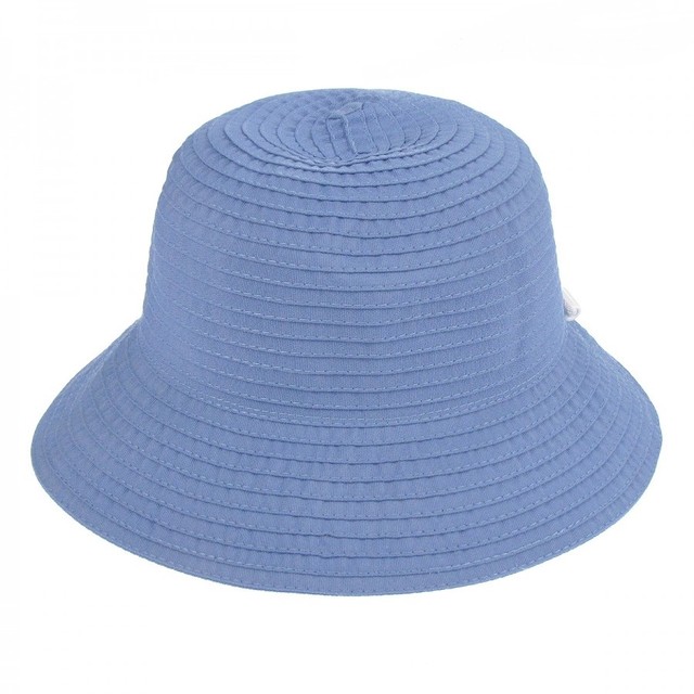 Шляпка D 188-04 джинсового цвета