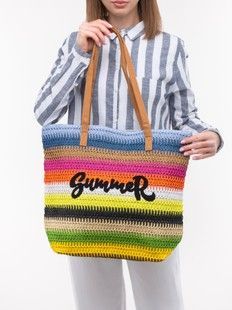 Сумка из соломы Summer цвет №2