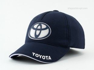 Бейсболка трикотажна Toyota синя