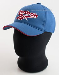 Спортивная бейсболка с логотипом Reebok цвет джинс, Сахара пятиклинка трикотаж