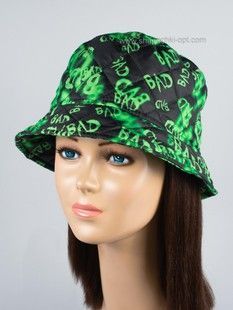 Панама DeePix принт Bad салатовый