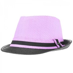 Шляпа Brezza Федора светло-фиолетовая.