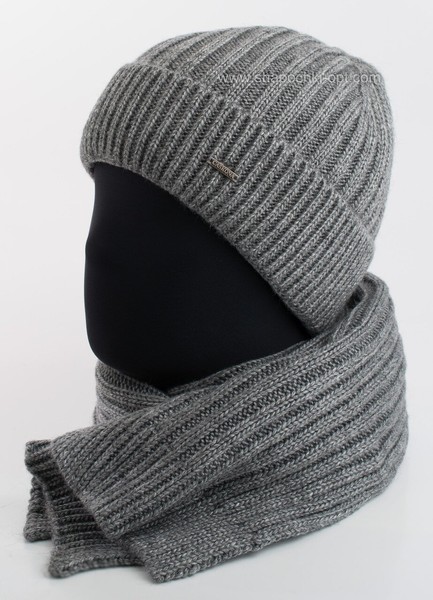Комплект из шапки и шарфа Arctica Flip светло-серый