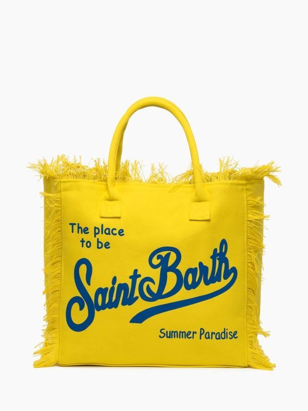 Сумка Saint Barth желтая