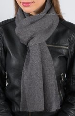 Женский темно-серый шарф с люрексом S-1
