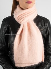 Вязаный женский шарф S-44 абрикосовый