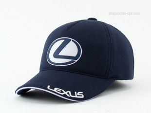 Бейсболка трикотажна Lexus синя