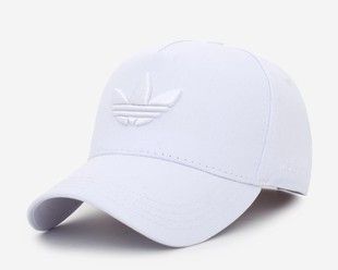 Біла бейсболка з вишивкою Add лілія
