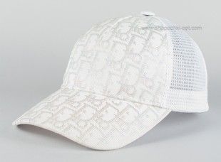 Бейсболка біла з сіткою