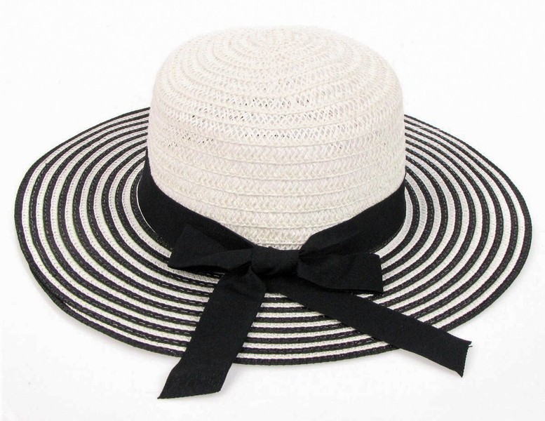 Шляпа черно-белая SH 016-02.01
