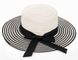 Шляпа черно-белая SH 016-02.01