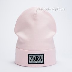 Шапка Зара розовая