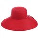 Жіночі капелюхи з полями червоного кольору D 100-13