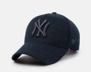 Бейсболка з костюмного котону з вишивкою NY колір №7